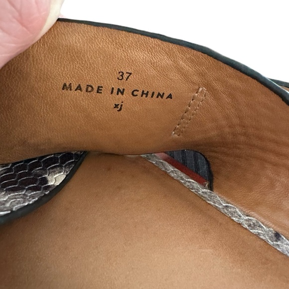 Joie Snake Print Sandals - Picture 4 of 5